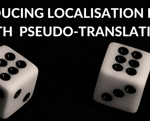 Where does pseudo-translation fit in to the localisation process?